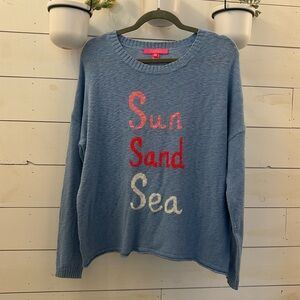 Beautiful Lilly Pulitzer Sun, Sand, Sea sweater ☀️🏖️🌊